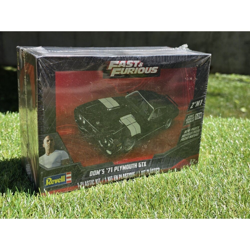 Revell Fast & Furious Dom's '71 Plymouth GTX Z'N1 1:24 New Sealed